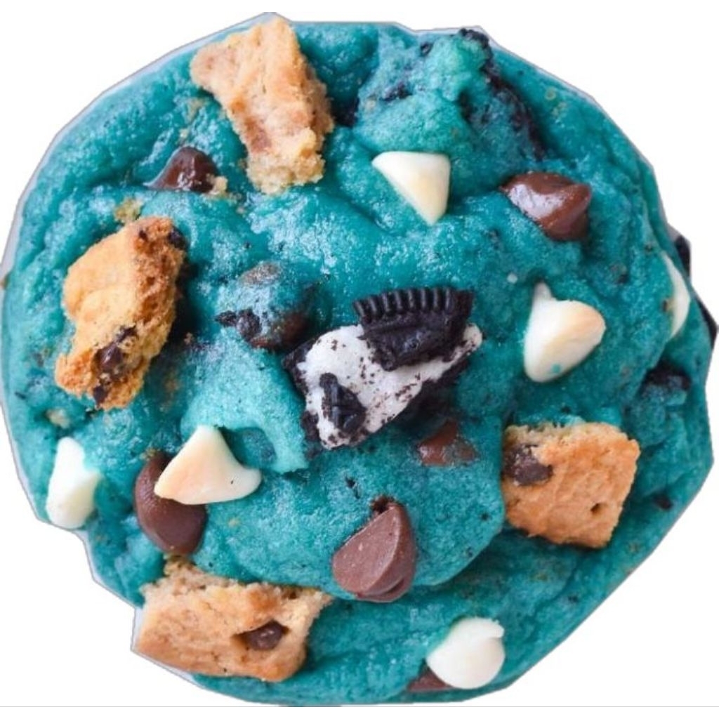 

BLUE MONSTER COOKIES BY #NGEGANYEMPANGANAN