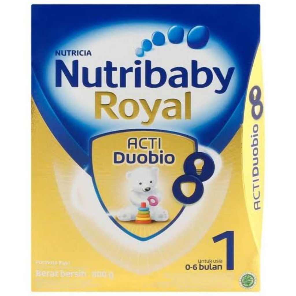 

Nutribaby Royal tahap 1 usia 0-6 800gram exp Oktober-desember 2026