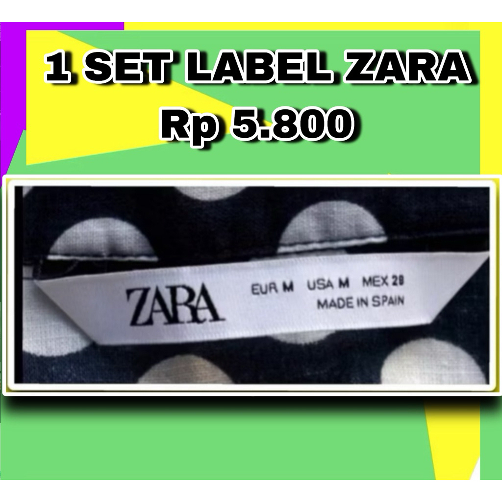 

SOLDLABEL LABEL PABRIC Z A RA TRAFALUCA MONACCO