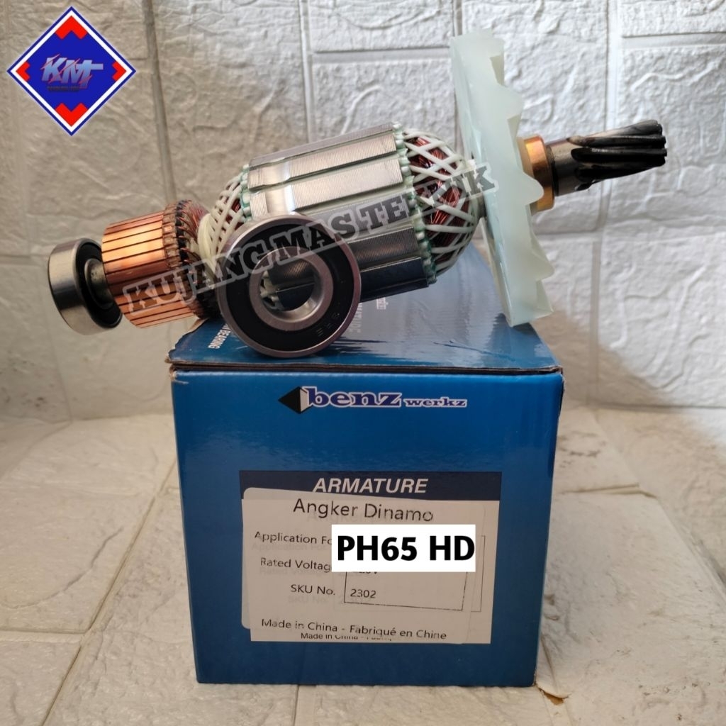 ARMATURE ANGKER PH65HD MESIN JACK HAMMER NRT-PRO PH65 HD ROTOR PH 65 HD MESIN JACK HAMMER NRT PRO PH