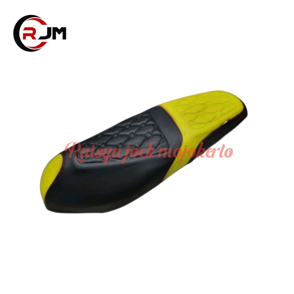 Cover Jok Motor (PAΚΑΙ KARET) Anti Ribet MOTIF SOFA Tinggal Pasang Motor Beat, Vario, Scoopy, Nmax, 