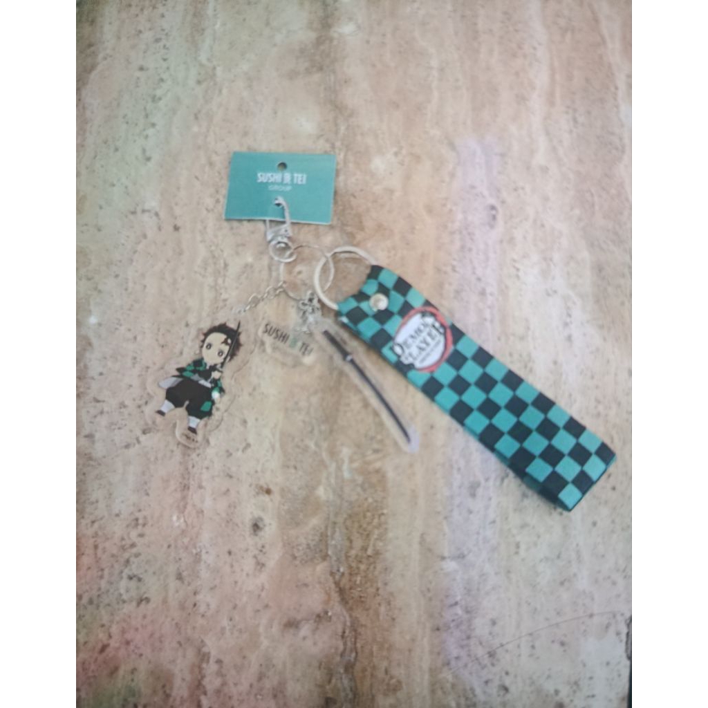 Keychain Tanjirou Demon Slayer x Tom Sushi