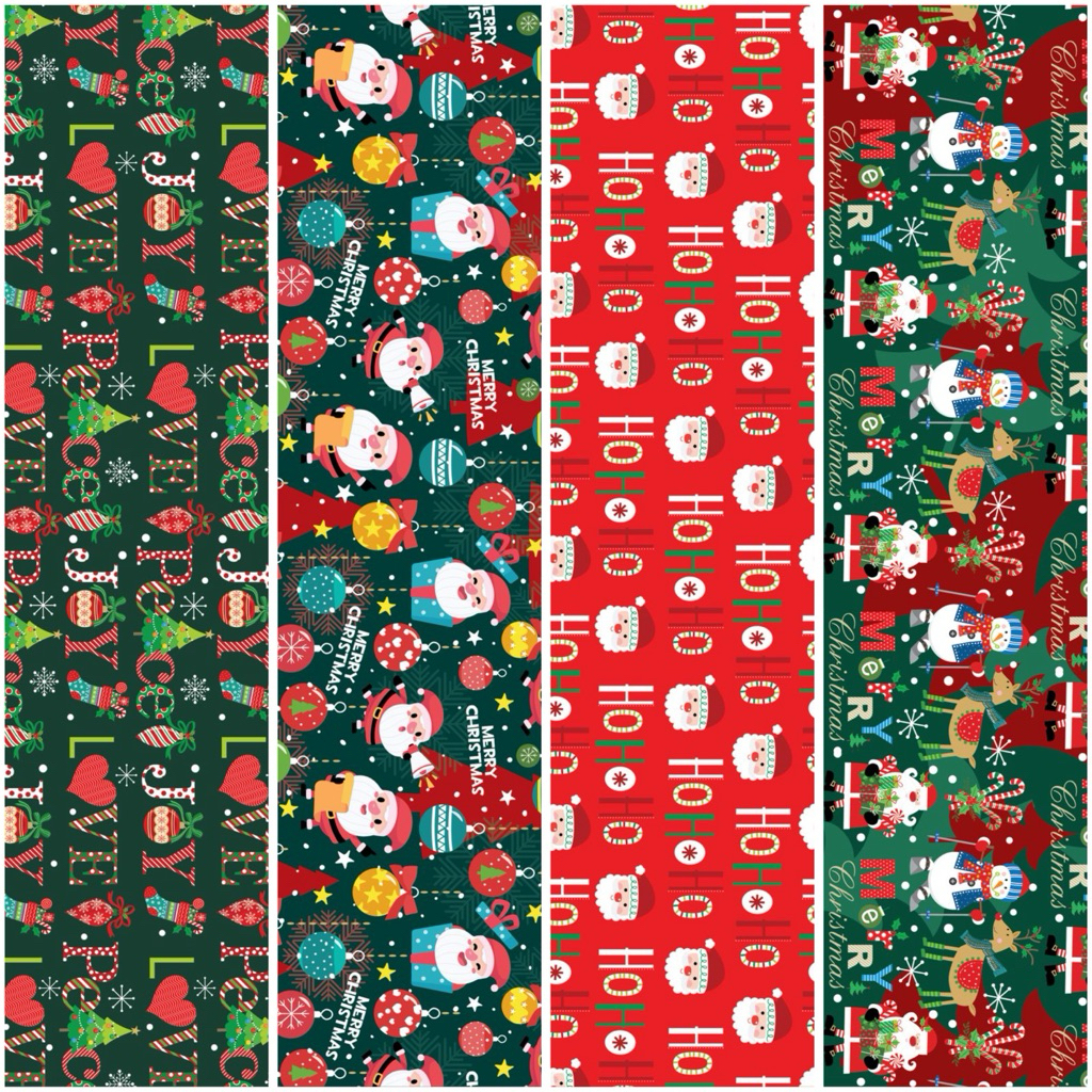 

KERTAS KADO SANSAN WAWA DOFF ISI 1 LEMBAR NATAL MERRY CHRISMAS FANCY PAPER SANWA