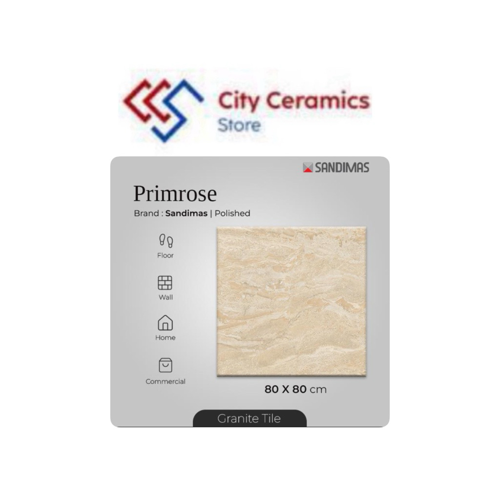 GRANIT SANDIMAS PRIMROSE 80x80