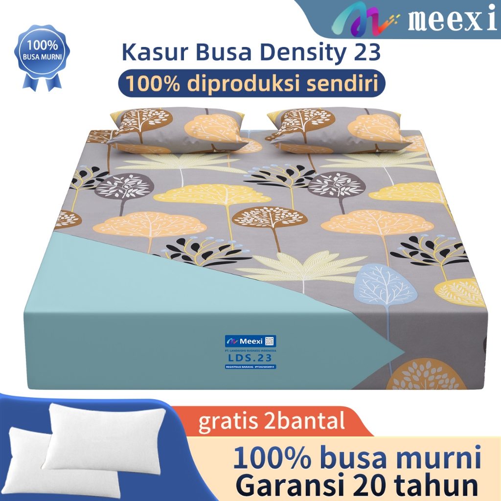 MeeXi   Kasur Busa Density 23 Garansi 20 Tahun kasur 80cm 90cm 100cm 120cm 145cm 160cm 180cm  200cm