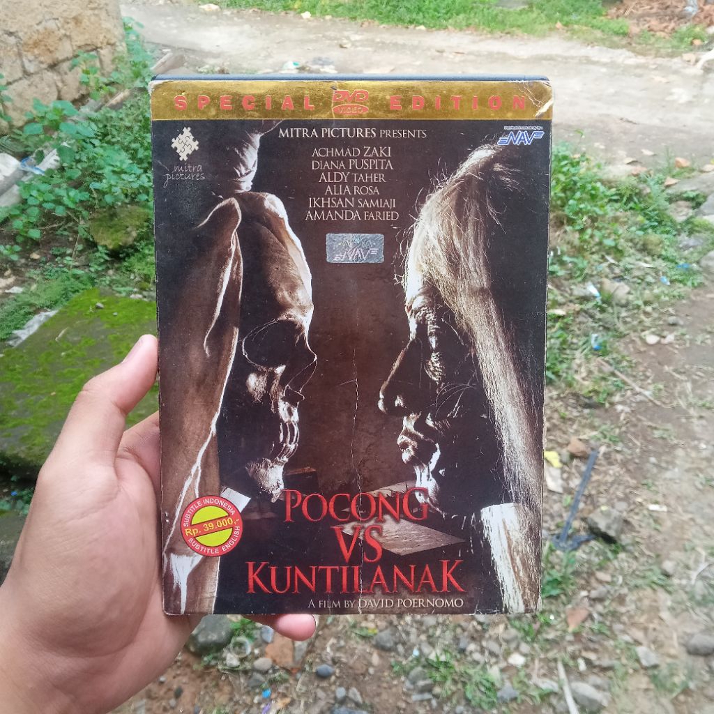 DVD Original Film Pocong Vs Kuntilanak