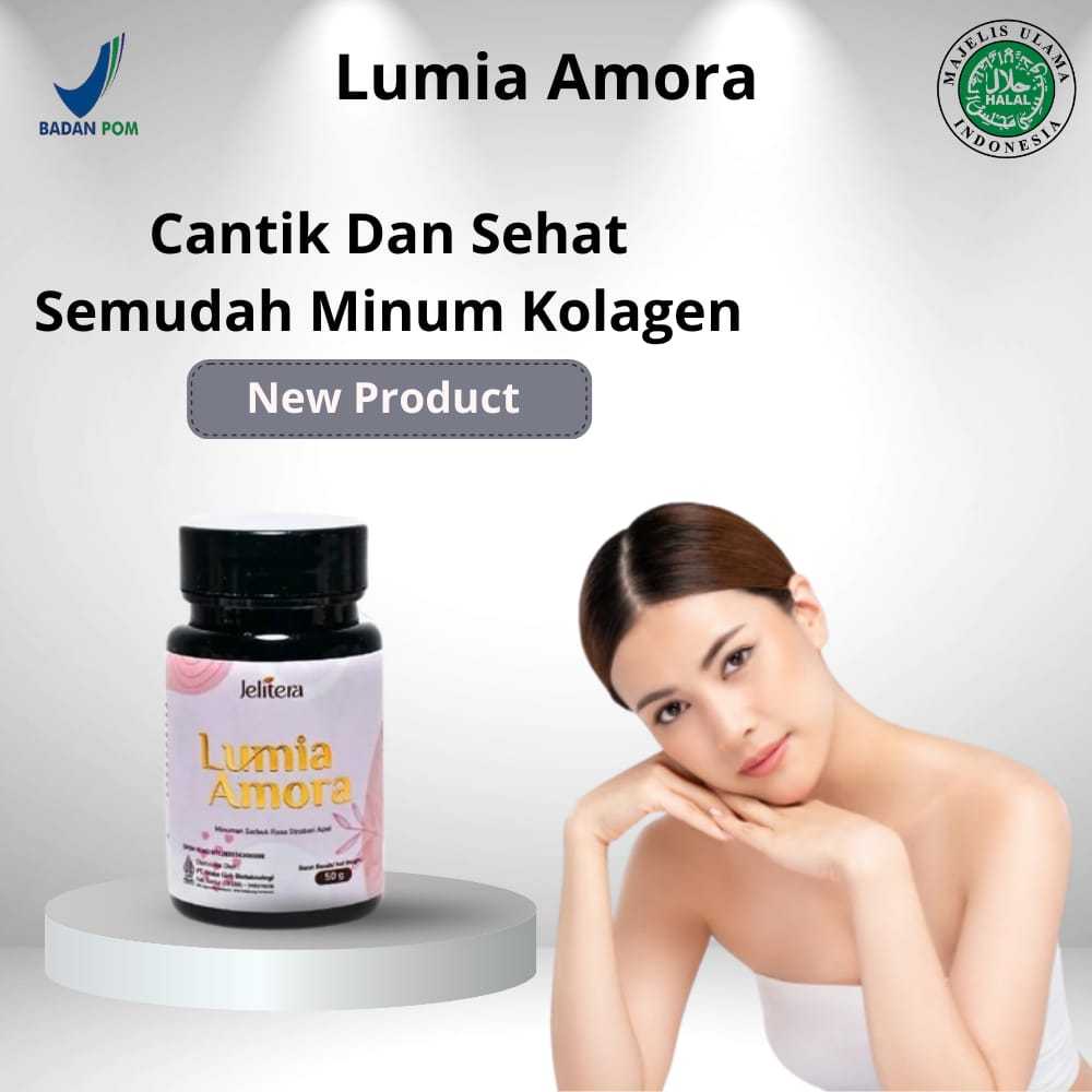 Jelitera Lumia Amora Pemitih Badan 15x Lebih Cepat Dan Efektif Tanpa Suntik Putih Halal Dan Bpom