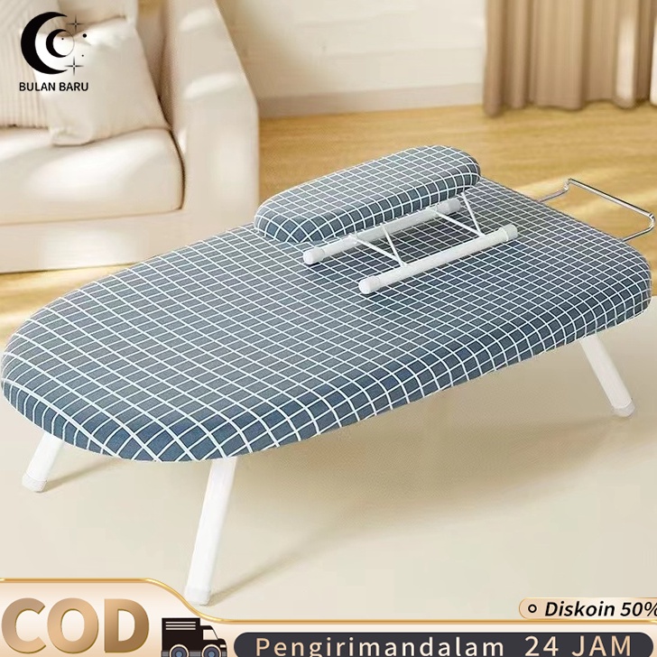 Hemat COD Papan setrika Meja Setrika Meja Setrika Berkualitas Meja Setrika Lipat Besi Serbaguna Meja