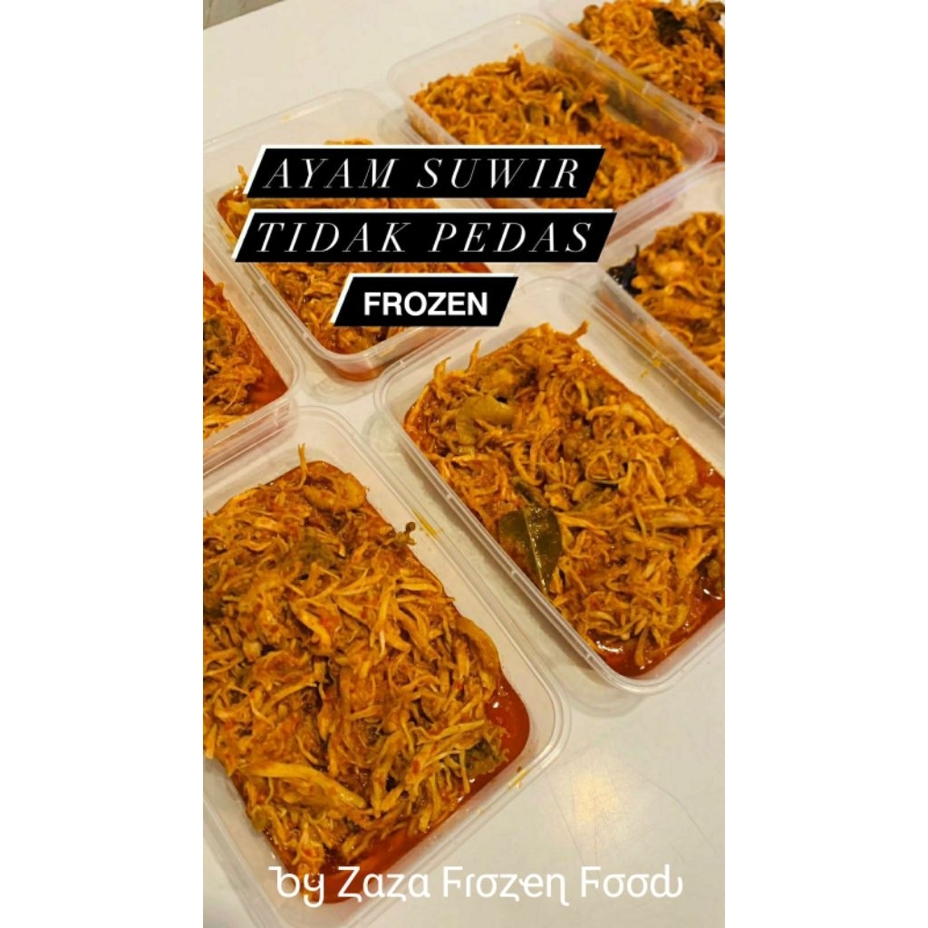 

Ayam Suwir Siap Makan Kemasan Frozen