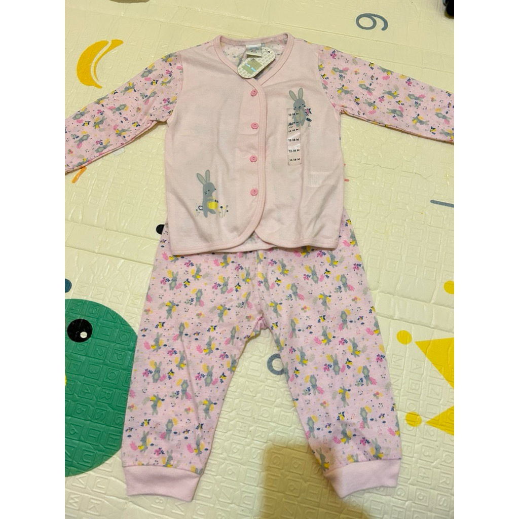 NEW PIYAMA BAJU TIDUR PIPINIKO KELINCI PINK