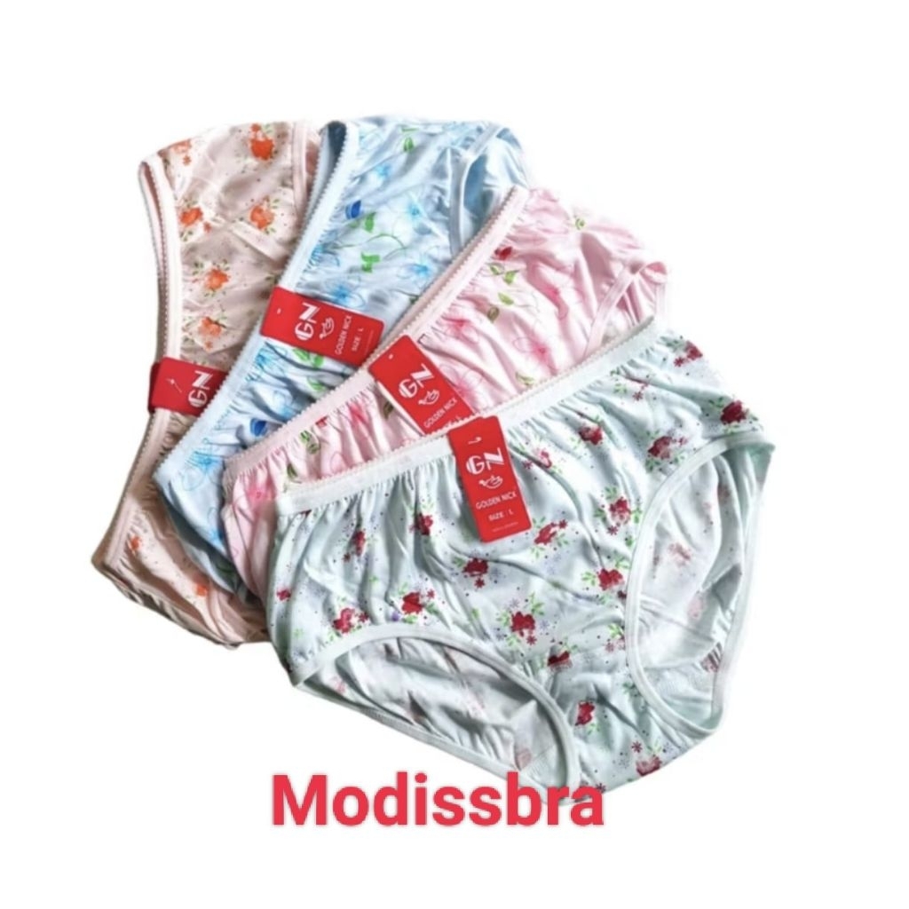 Golden Nick-Cd Wanita motif bunga sablon 937S CD Wanita Katun murah