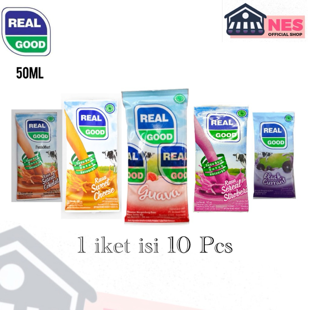

REAL GOOD 50ML 10 PCS