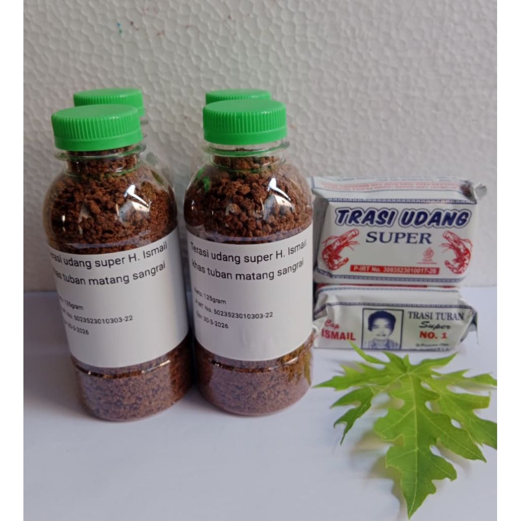 

Terasi udang super H. ismail matang sangrai 500gram