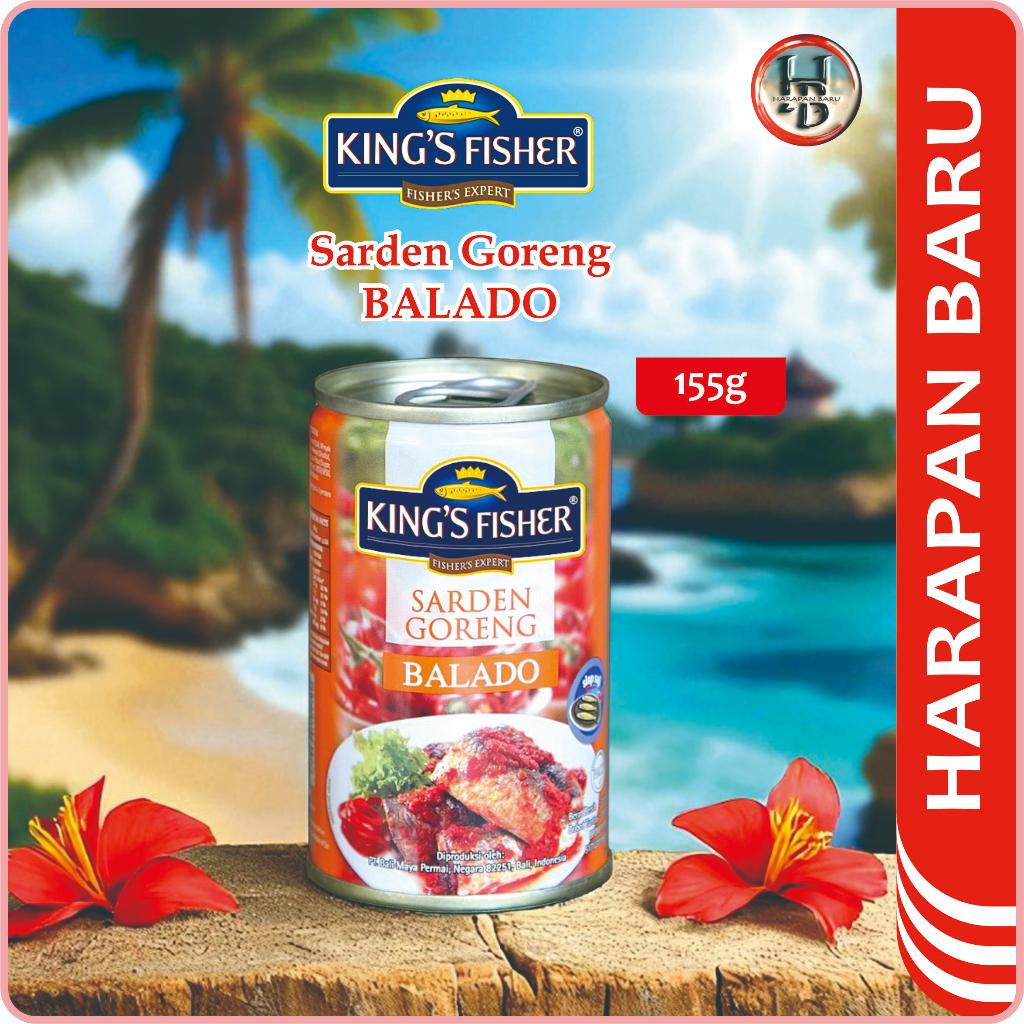 

King's Fisher Sarden Goreng Balado 155g