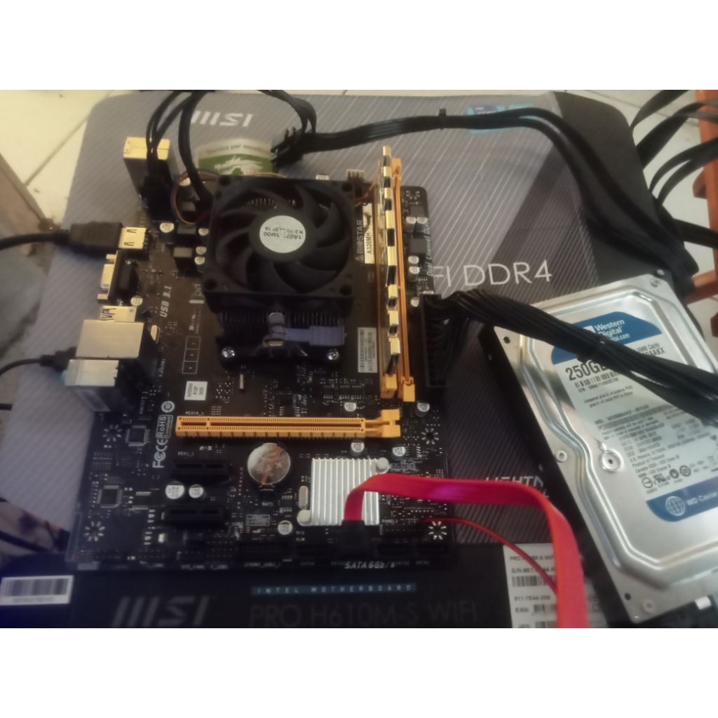 [MINUS DIKIT] Biostar A320MH Ver. 6.7 AMD AM4
