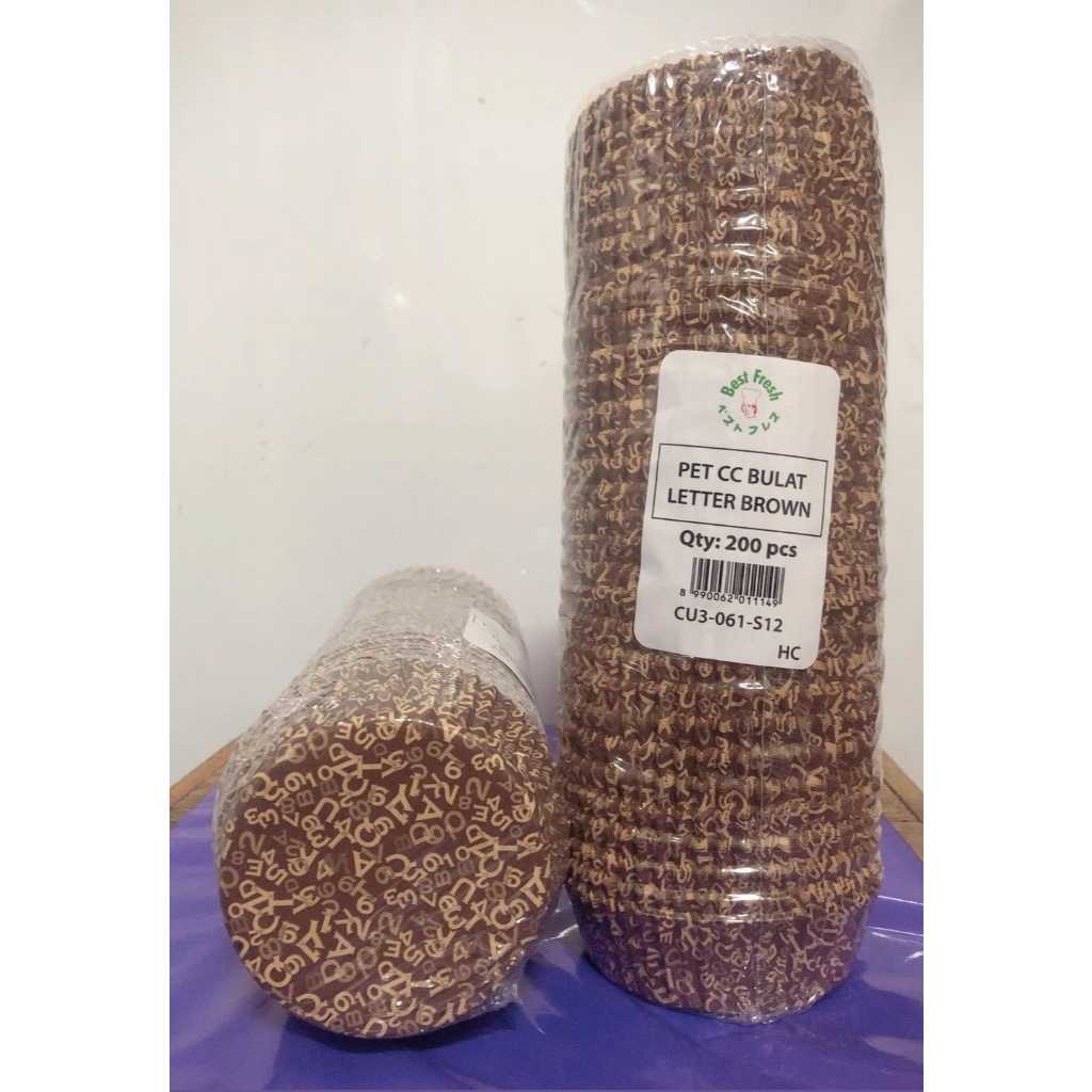 

BESTFRESH CC ROTI BULAT 8CM LETTER BROWN 200LBR X 1