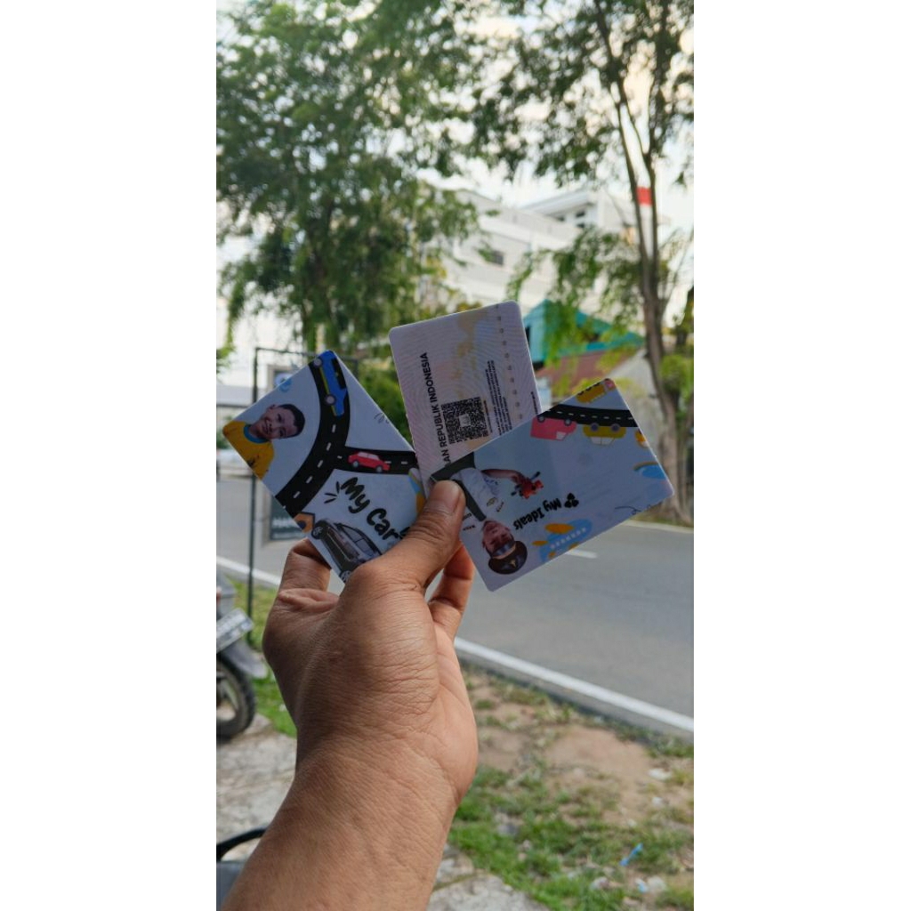 

kartu nama/id card/kartun tanda pengenal