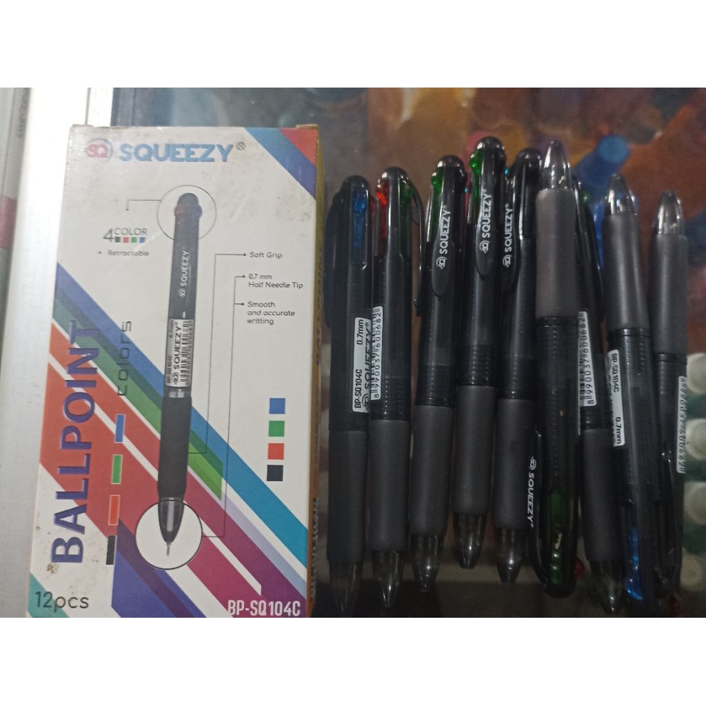 

BULPEN 4 WARNA SQUEEZY BOLPOIN 4 COLOUR