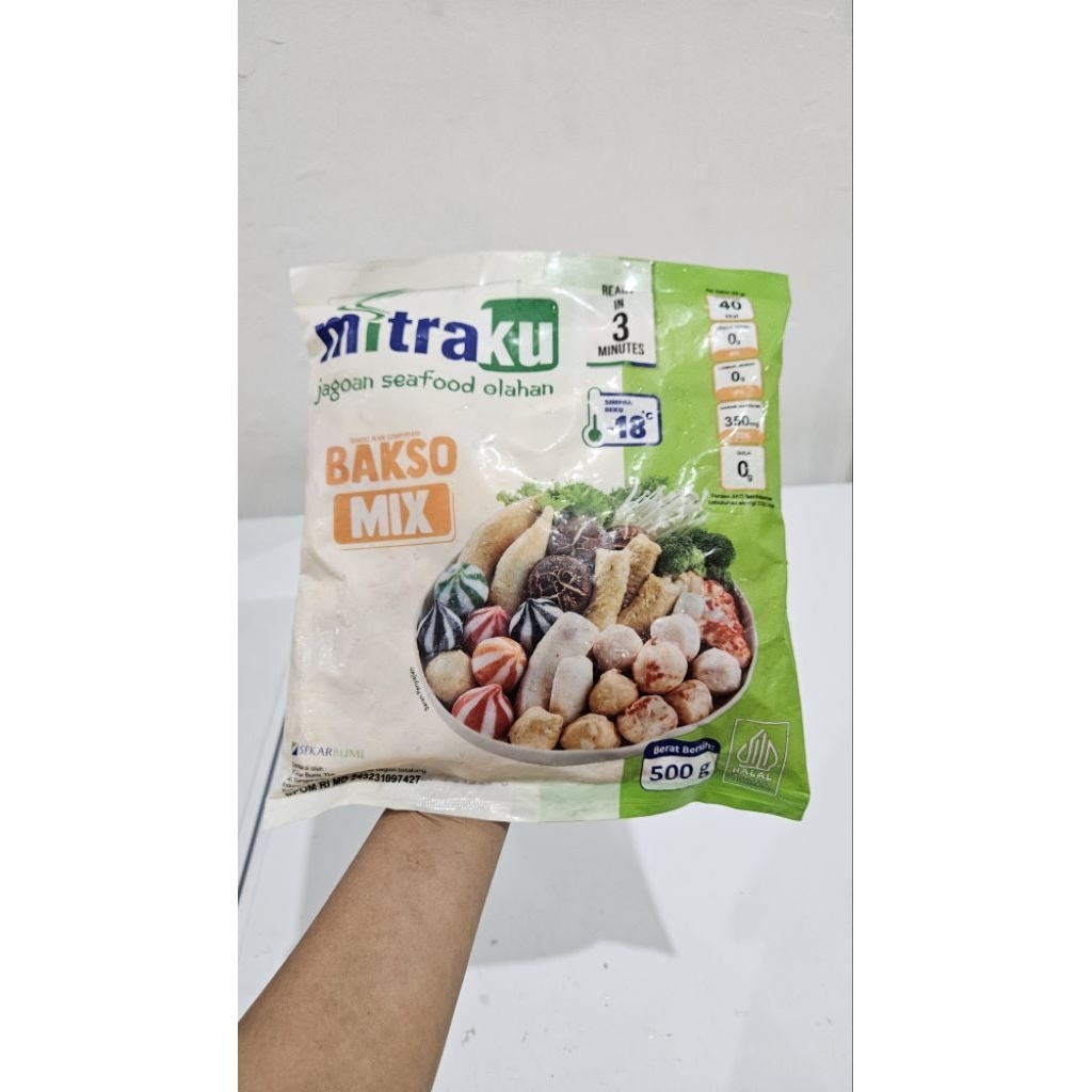 

BAKSO MIX 500G MITRAKU