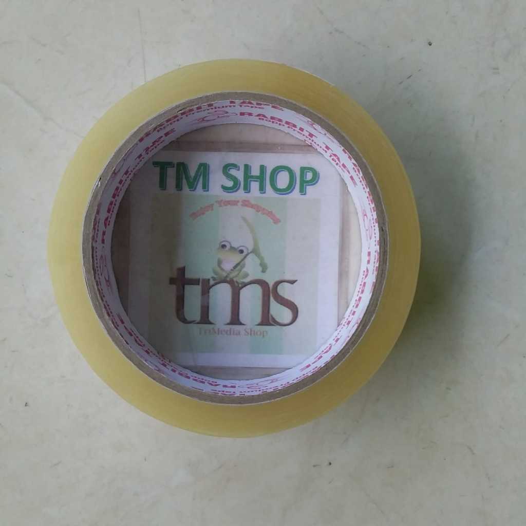 

Isolasi Lakban Tape Bening 1 inch - Perekat Label Random