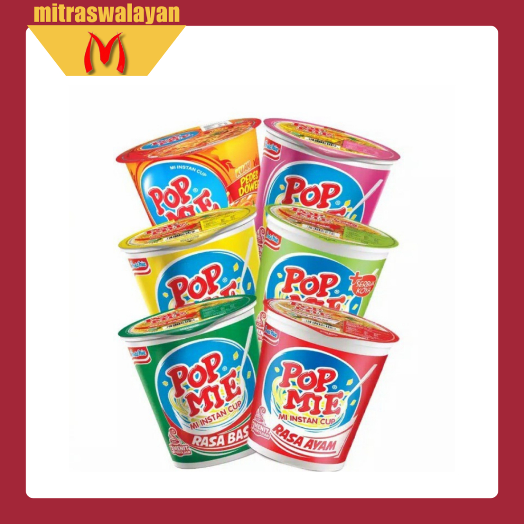 

POP MIE Mie Instan Besar | LAPER TIME | All Variant