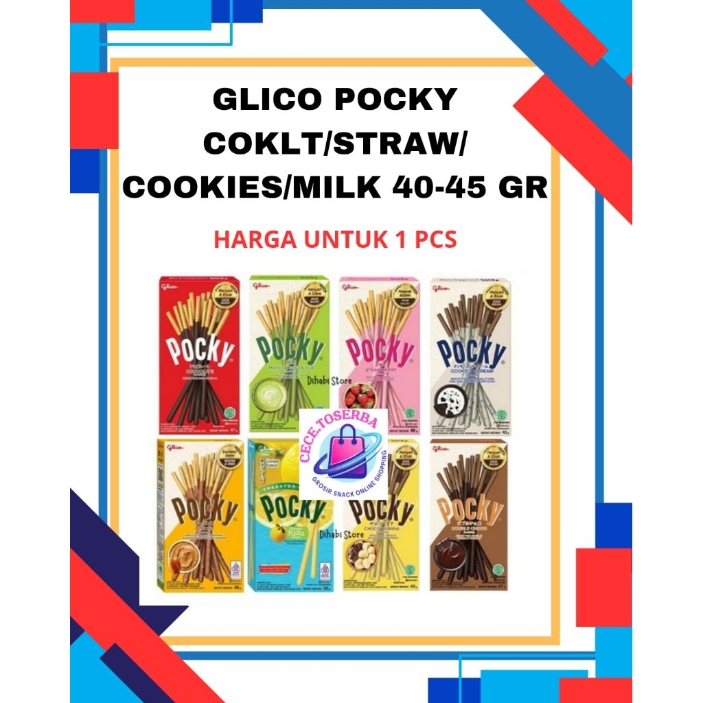 

GLICO POCKY BISKUIT STIK 40-42 GR ALL VARIAN