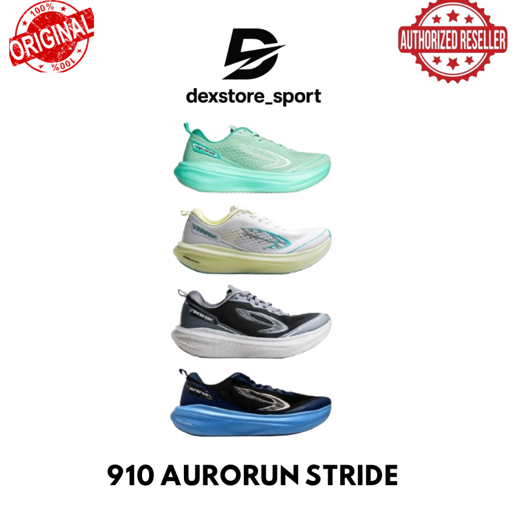 Sepatu Running 910 Aurorun Stride