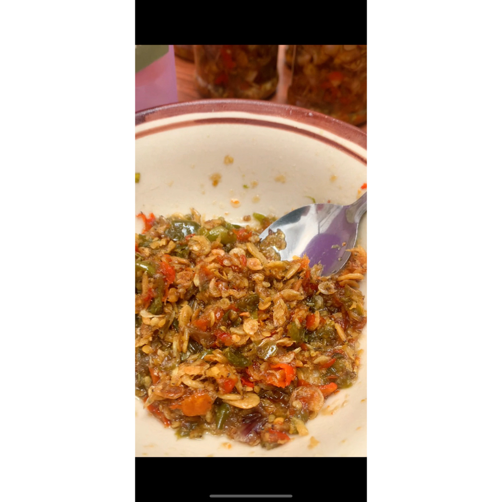 

sambel udang rebon