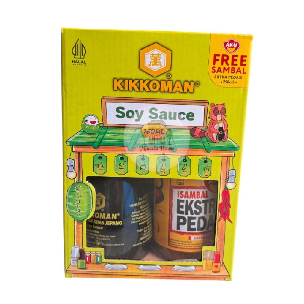 

Kikkoman Sambal AKU Ekstra Pedas Giftpack Special Set