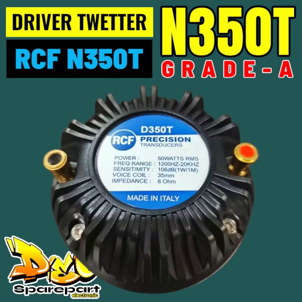 Driver Twetter Rcf n350t  TWETTER RCF N350T DRAT GRADE A TWETTER DRIVER RCF N350T DRIVER SPEAKER RCF