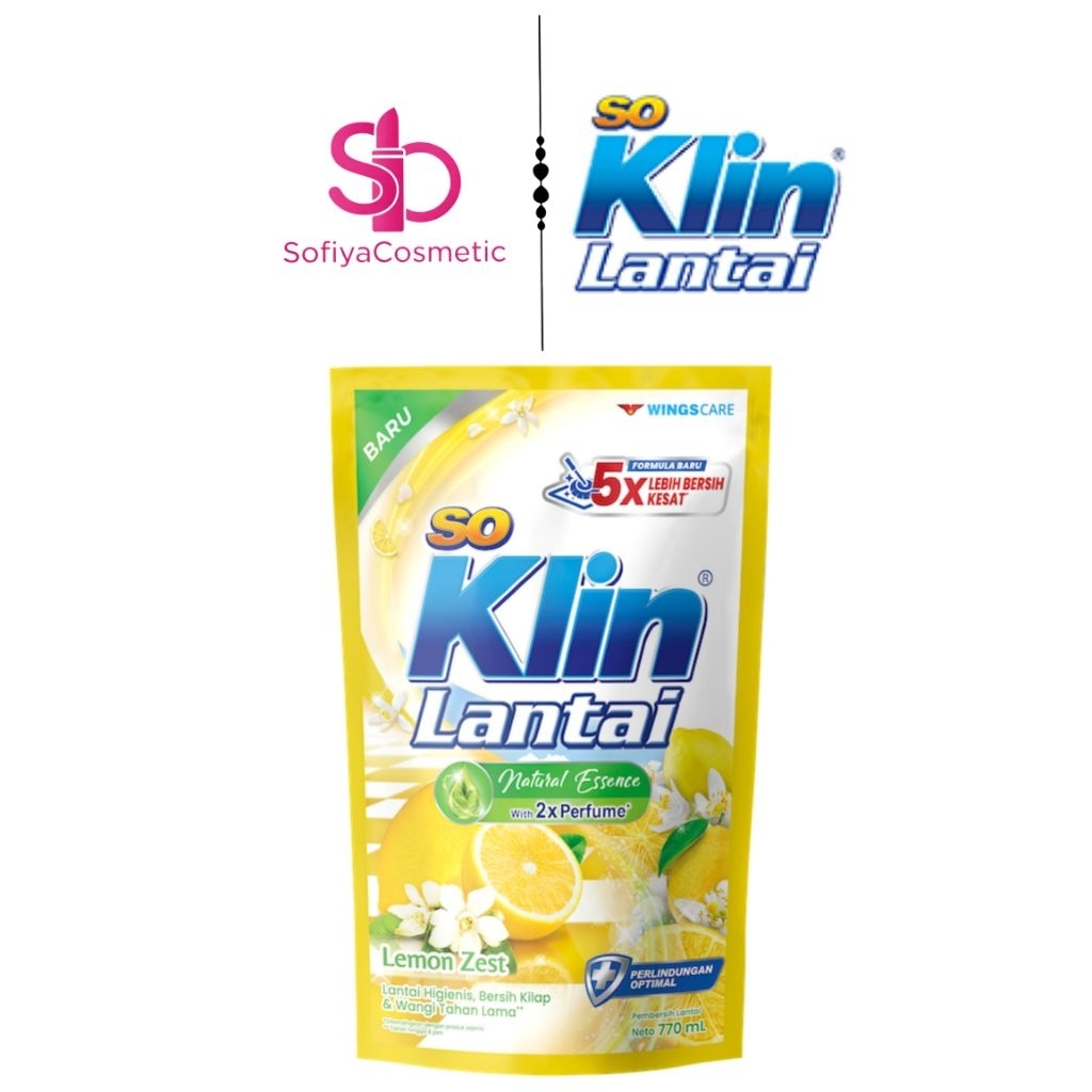 SoKlin Lantai Lemon Zest