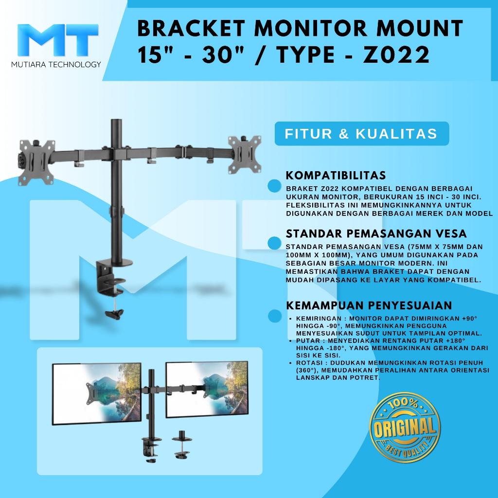 BRACKET MONITOR MOUNT 15" - 30" TYPE - Z022. ORIGINAL MT