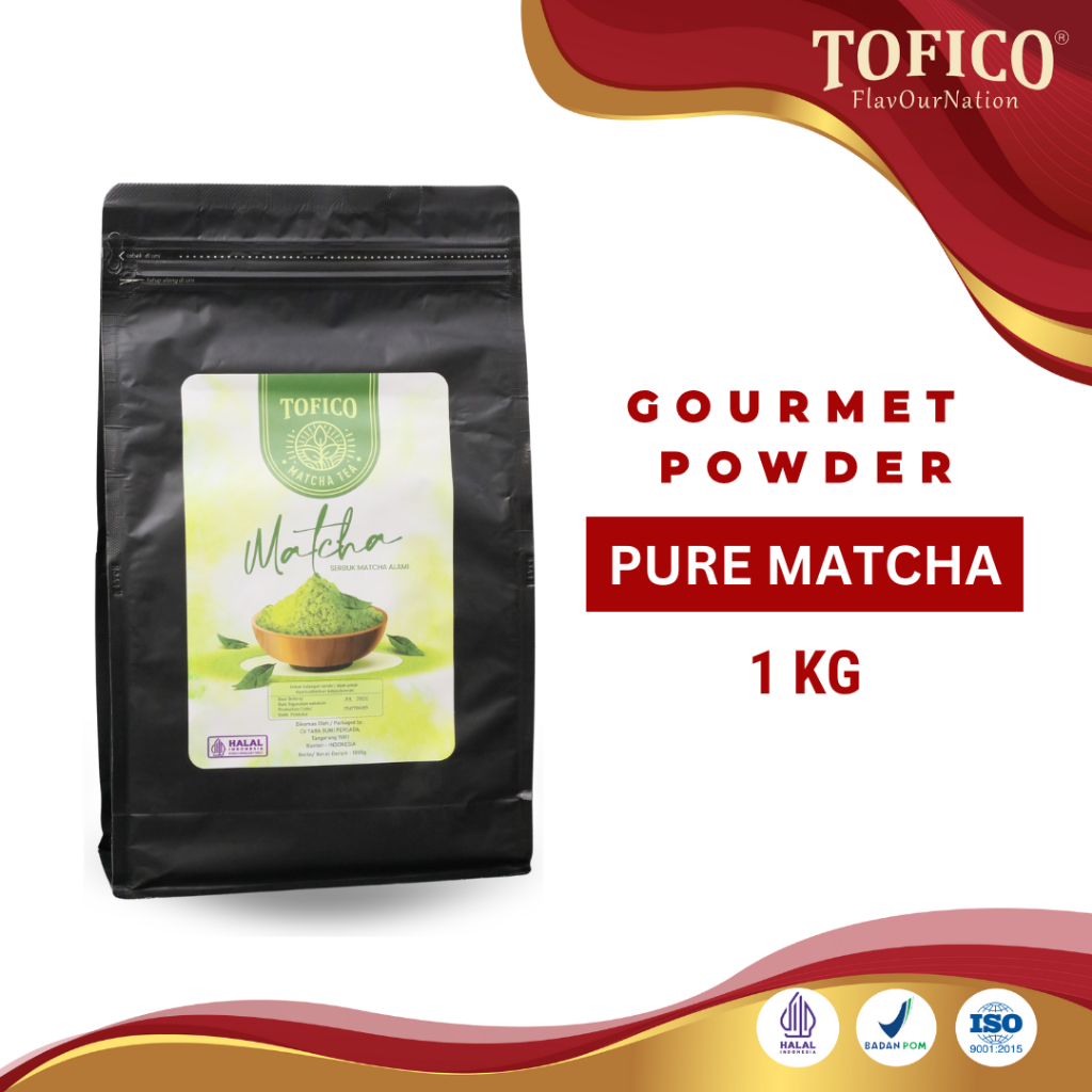 

Matcha Pure Ceremonial Powder / Matcha Unsweet 1 KG /Tofico Syrup