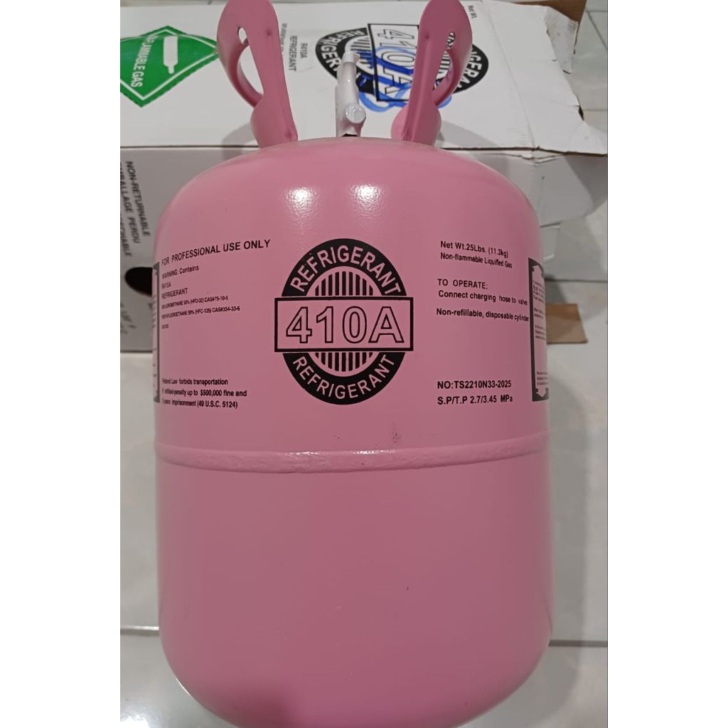 refrigerant r 410 / obat pendingin r 410 / tabung 410 / r410a / 410 A (11.3 kg)