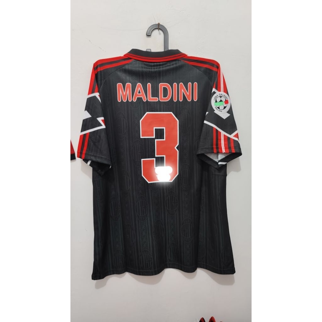 jersey retro Milan Maldini size L