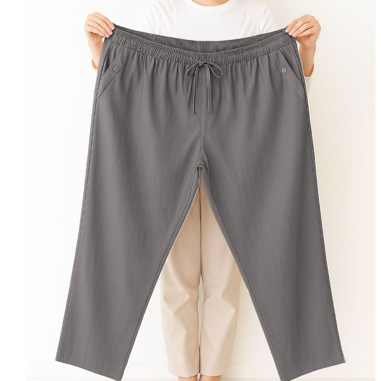 BAGGY PANTS Super JUMBO twill stretch kombed TEBAL PREMIUM