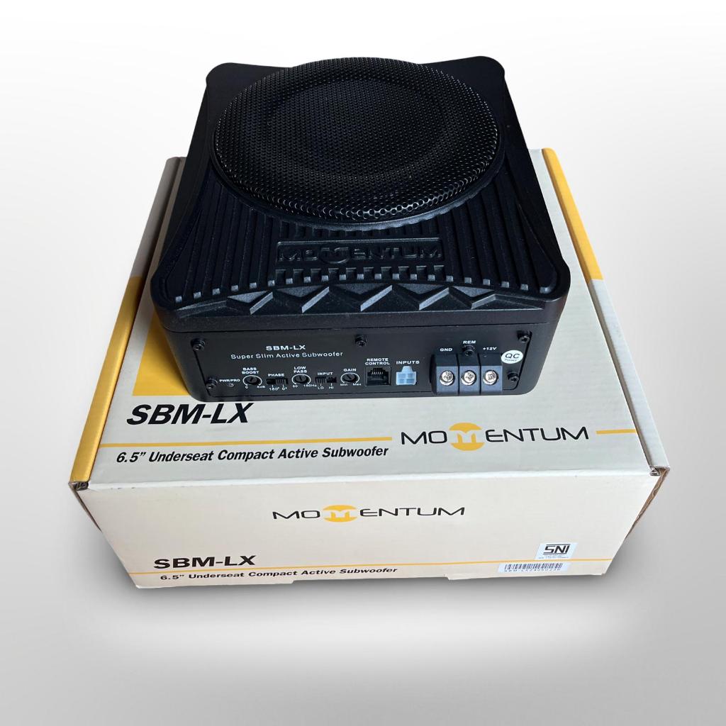 Subwoofer Kolong Momentum SBM LX Subwofer Kolong Aktif 6,5 Inch