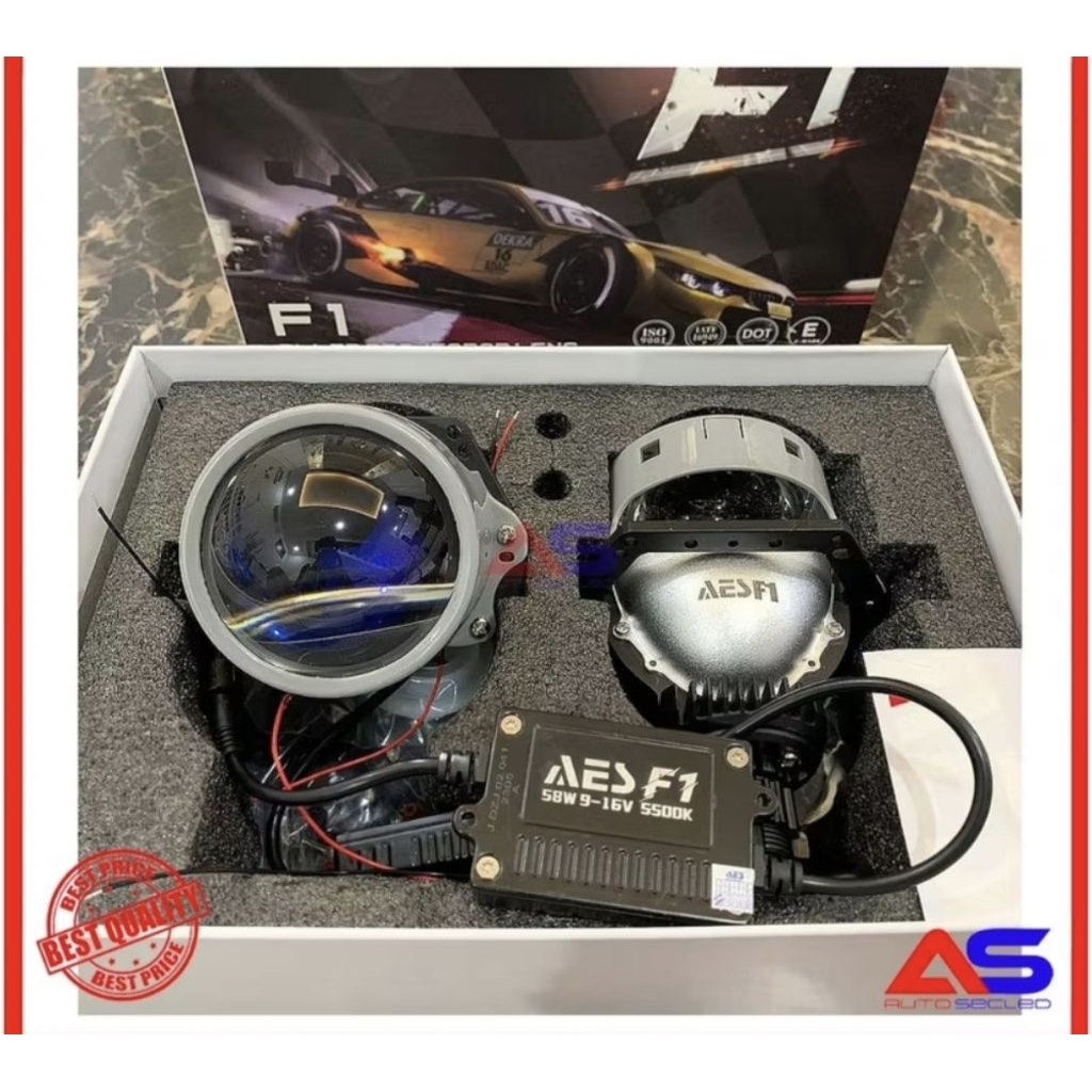 ORIGINAL Biled Bi Laser Projector AES F1 3 INCH 70 Watt Bluefirm Dual Chip