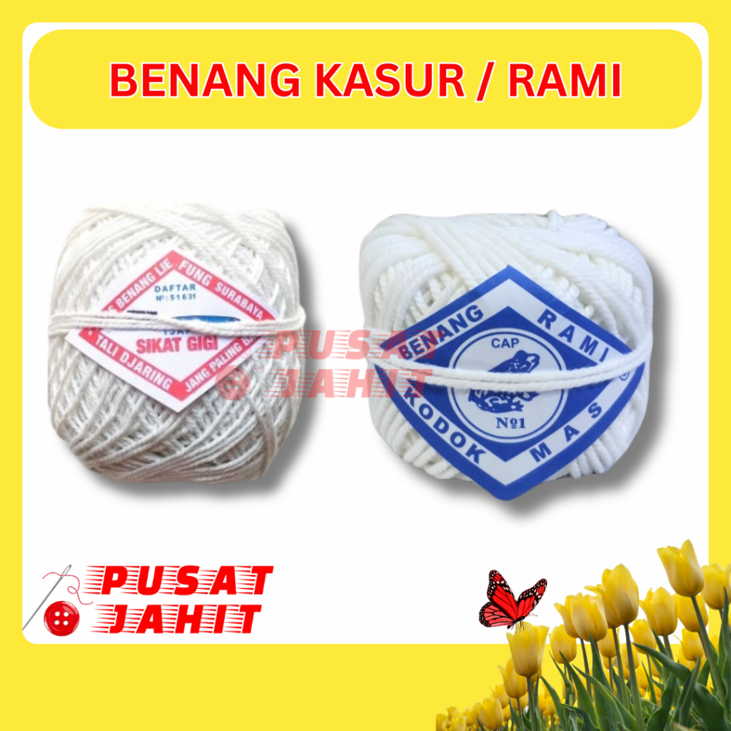 BENANG KASUR TILAM TALI RAMI IKAT UANG BAKCANG