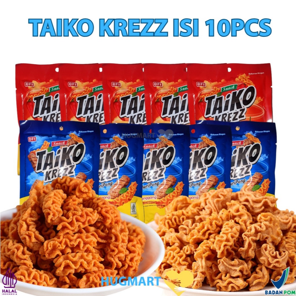 

[ HALAL ] Camilan TAiKOO KREZZ Cemilan Cumi Kembang | Cemilan Halal Enak Keripik Jajanan Pedas