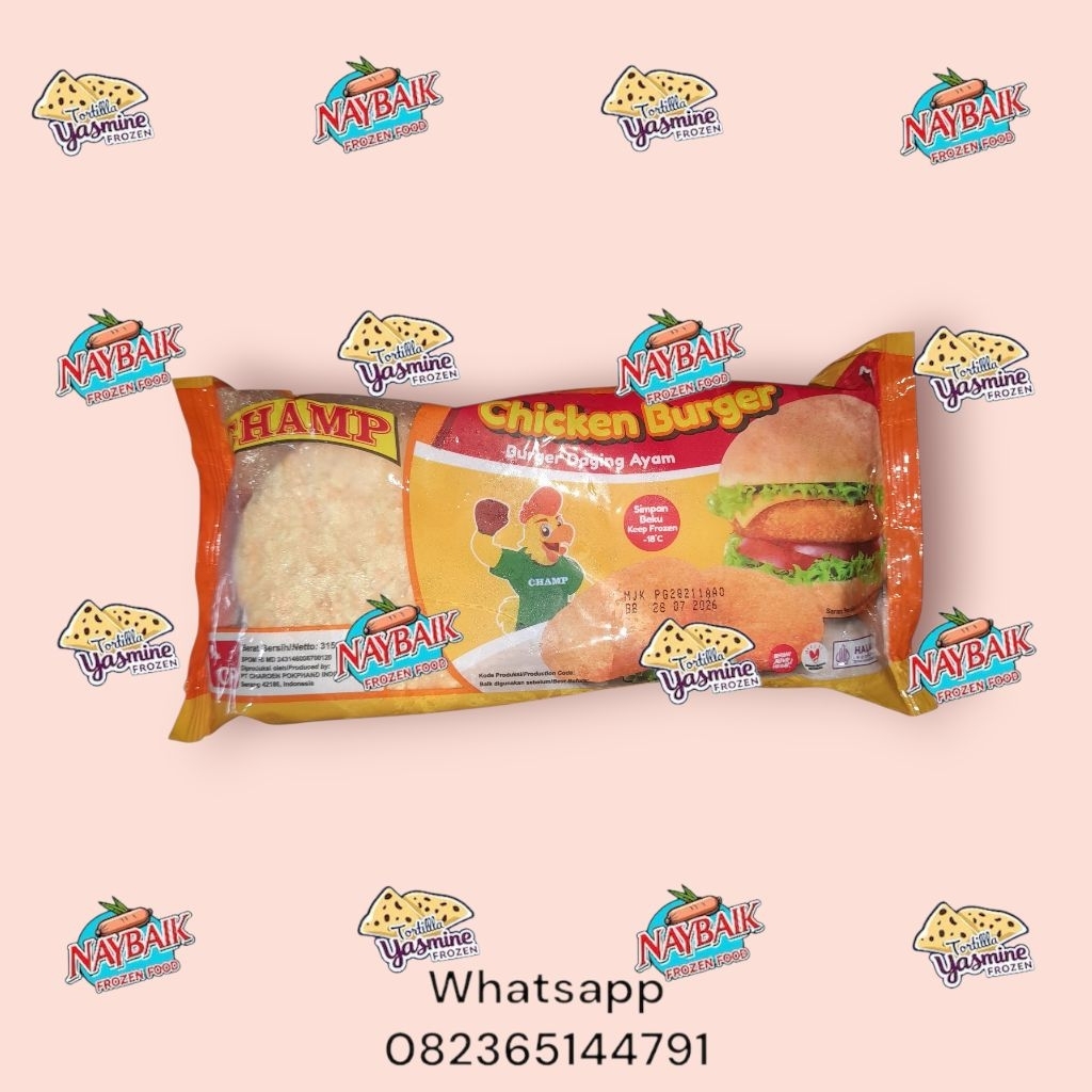 

nay baik -Cham burger crispy