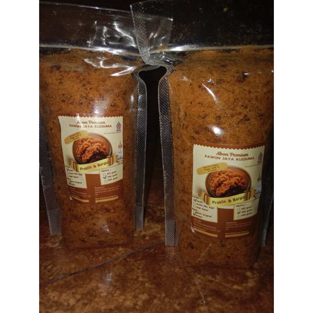 

Abon Ayam Premium Pawon Jaya Kussuma