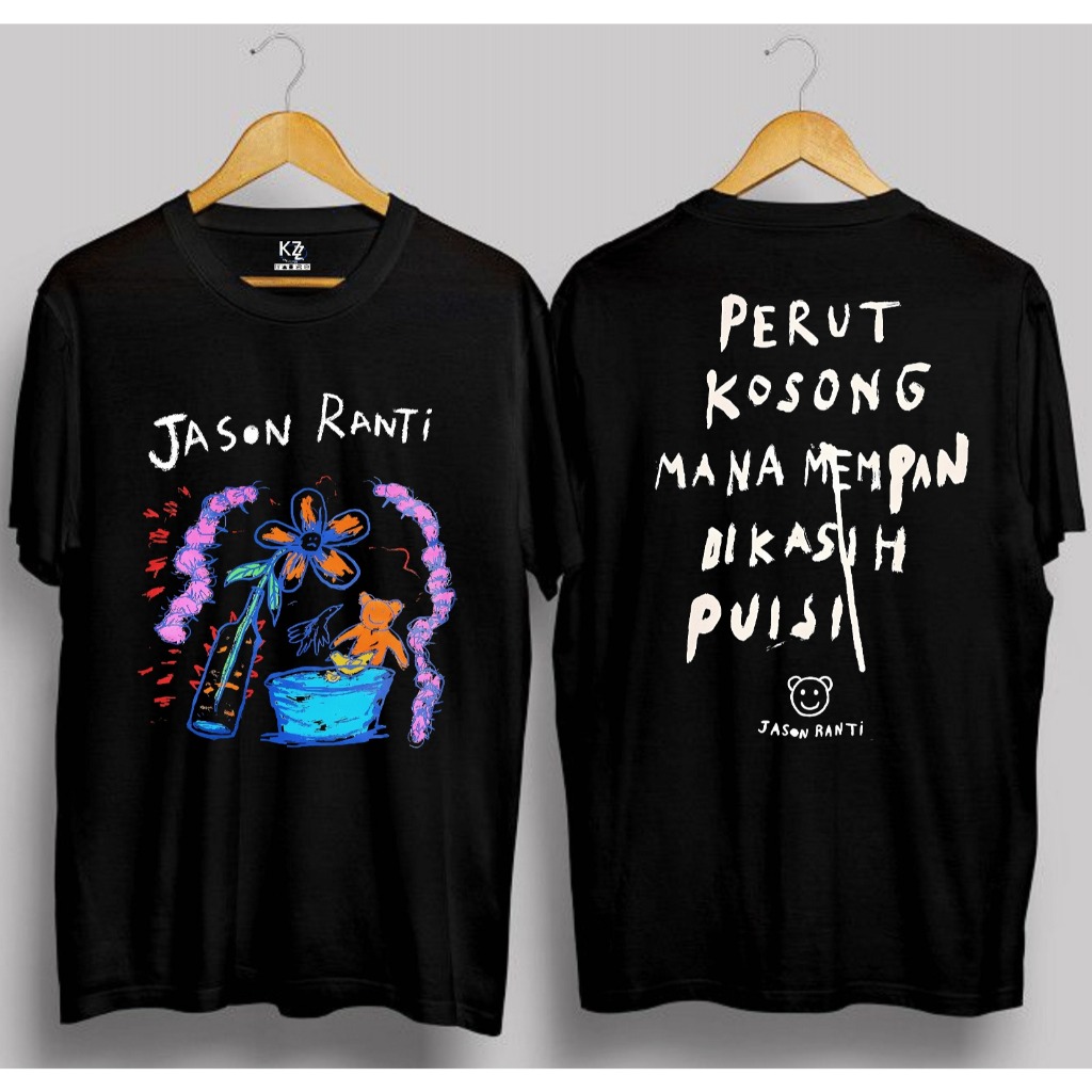 Kaos Band Jason Ranti - Perut Kosong / Kaos Musik Indie
