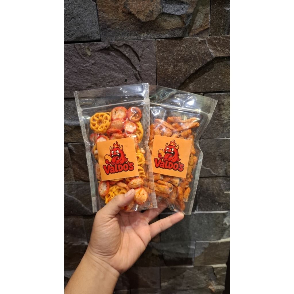 

Snack pedas basreng & krupuk seblak