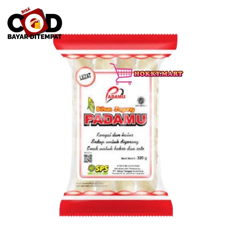 

[ HOKKY ] Padamu Bihun Jagung 320gr Isi 4 Keping Mie Bihun Jagung Cap Padamu Merah Kenyal dan Halus