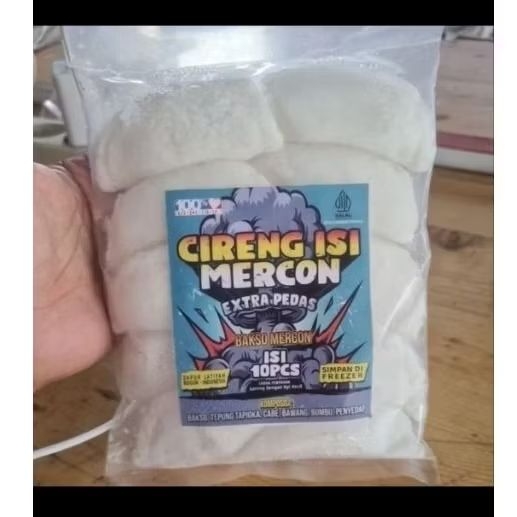 

Cireng Isi Bakso Mercon isi 10