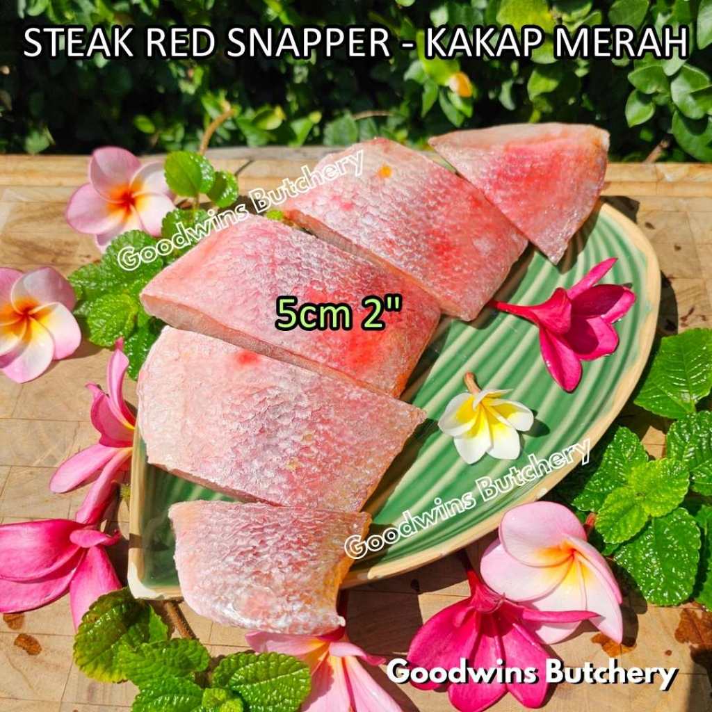 

SNAPPER RED fish fillet and steak IQF GLZ-20/30 | Ikan KAKAP MERAH beku