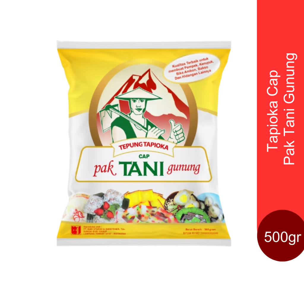 

Rose Brand - Tepung Tapioka Cap Pak Tani Gunung 500 gram