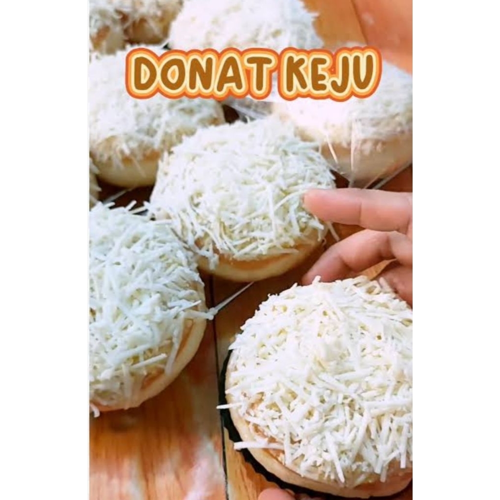 

Donut Keju Parut homemade enak empuk nikmat