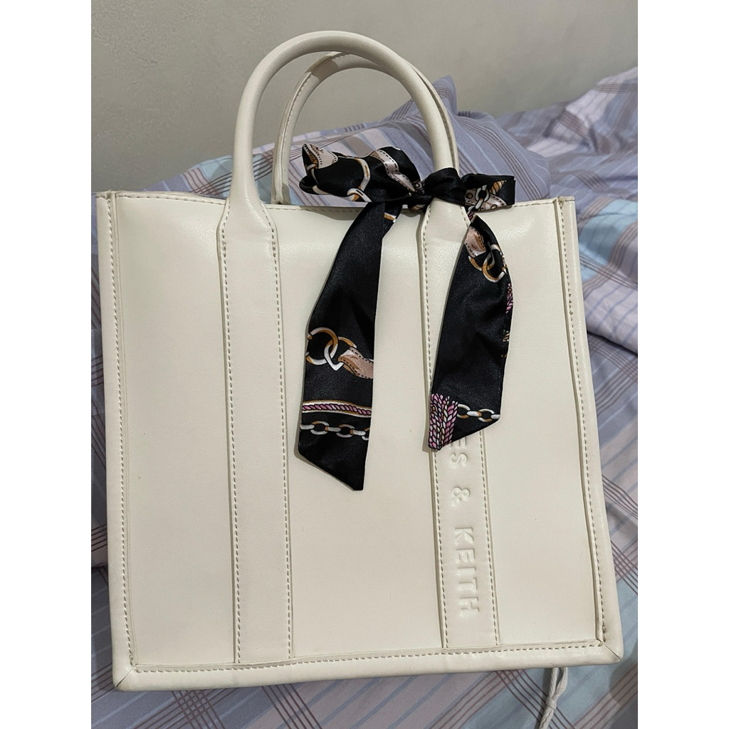 Charles & Keith Bag White